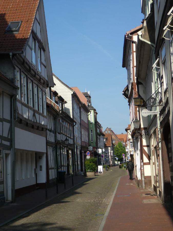 Ferienwohnung Janus Altstadt-Hameln Haus 2 Inklusive Parkplatz - Mit Und Ohne Terrasse Oder Loggia هاملن المظهر الخارجي الصورة