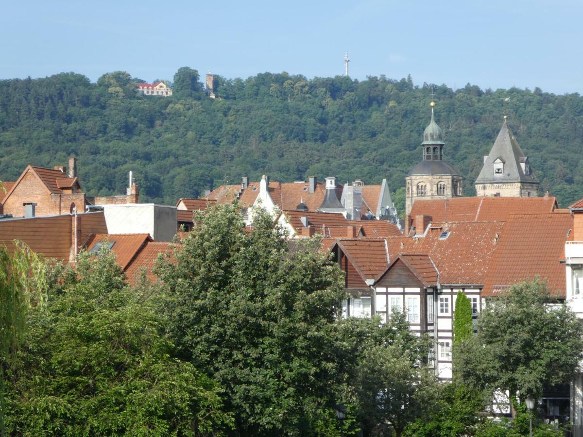Ferienwohnung Janus Altstadt-Hameln Haus 2 Inklusive Parkplatz - Mit Und Ohne Terrasse Oder Loggia هاملن المظهر الخارجي الصورة